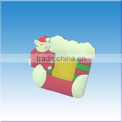 Customized 3d soft pvc photo frames for picture