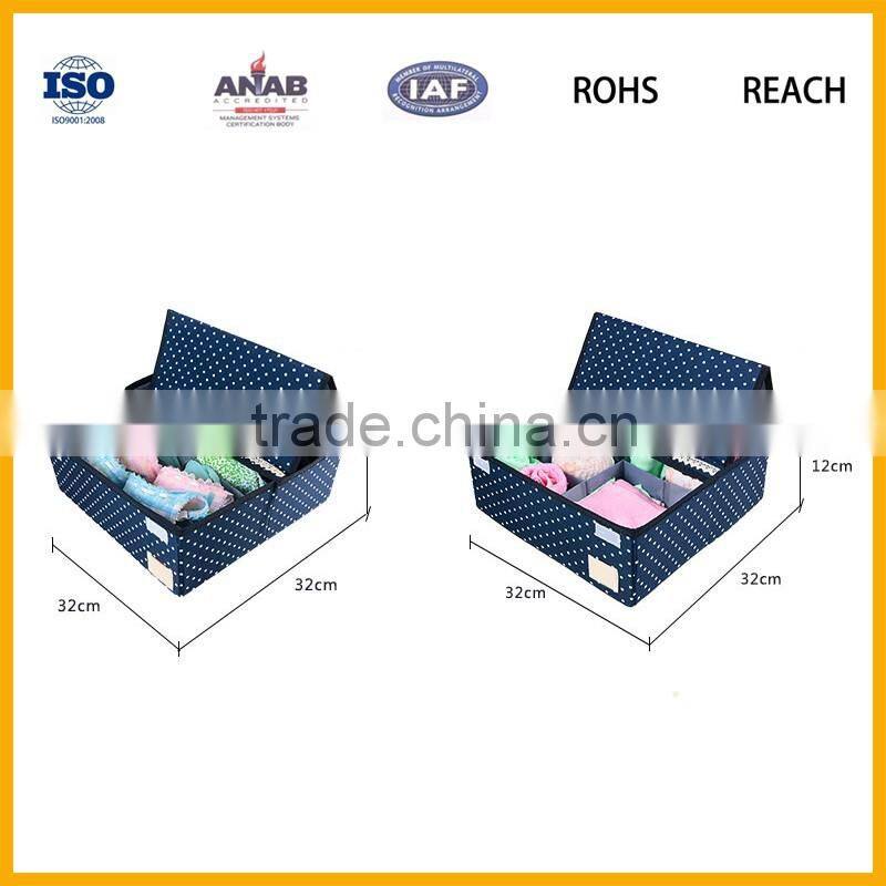 Folding Bamboo Charcoal Sweater Clothes Blanket Closet Organizer Storage Bag