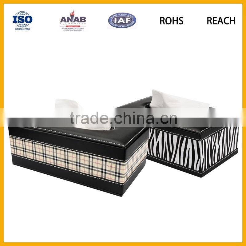 2016 Popular Design Tissue Box for Home, Hotel, Banquet, Office, Car, Picnic