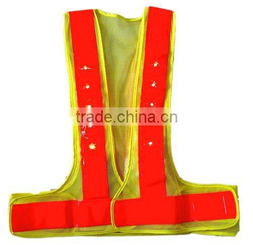 LED Safety Vest / Traffic safety vest / LED reflective vest
