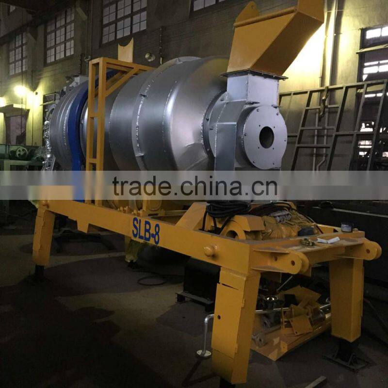 Mini Mobile Asphalt Mixing Batching Machine Plant