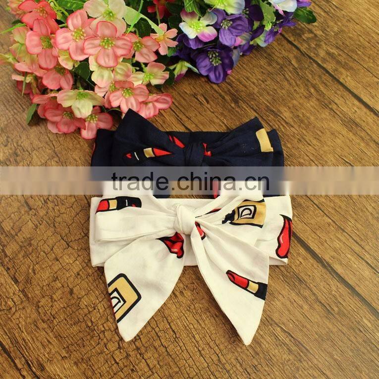 Wholesale Newborn infant baby clothes girl romper plain custom print navy dark blue onesie pom poms lipstick bubble rompers