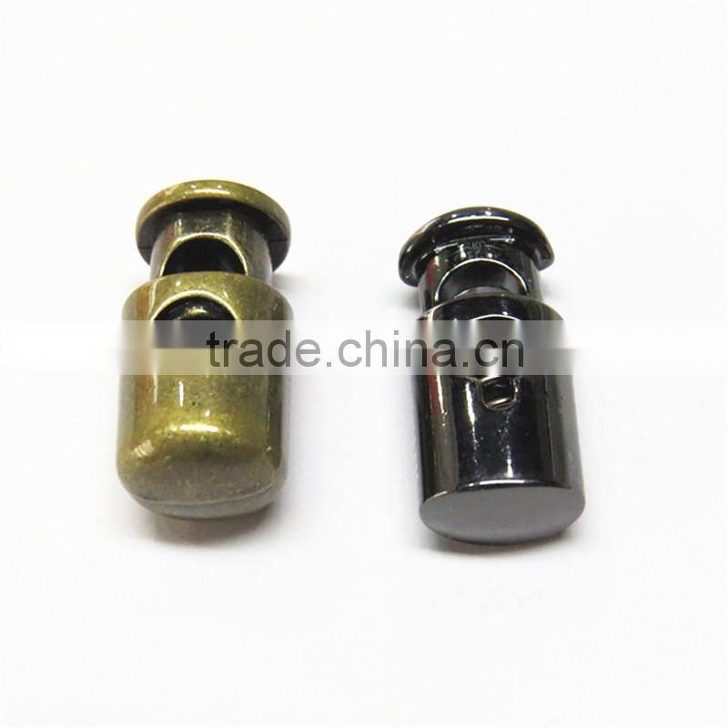 25mm Custom Logo Metal Draw Cord spring Stopper