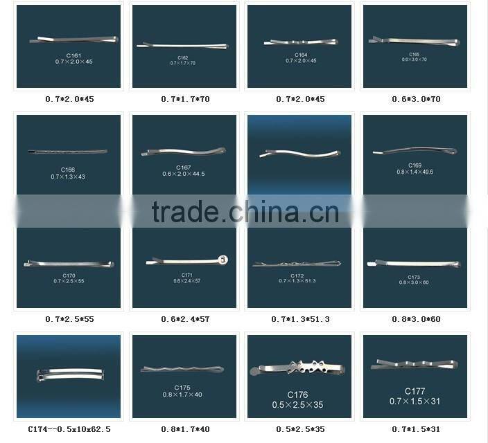 High Quality Bobby pins hair clips for DIY Hair Accessories with Nickle free