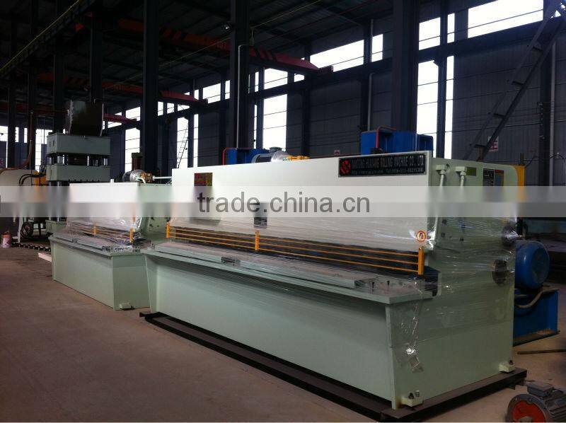 Hydraulic steel plate shear machine hydraulic iron plate cutter guillotine