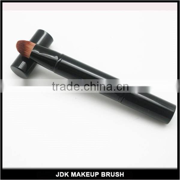 Retractable Blush brush, Double End Retractable Brush, Travel Brush with cap