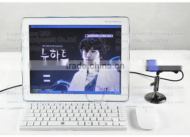 2015 Newest high quality hair and scalp analysis detection beauty machine