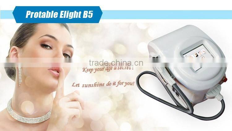 CE Approved 2 years warranty portable professional ipl hair removal painless