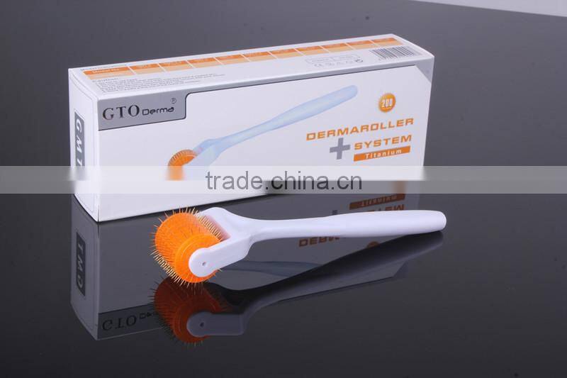 GTO brand collection hot sales derma roller 200/540/600/1080 with CE approved with whole sales price