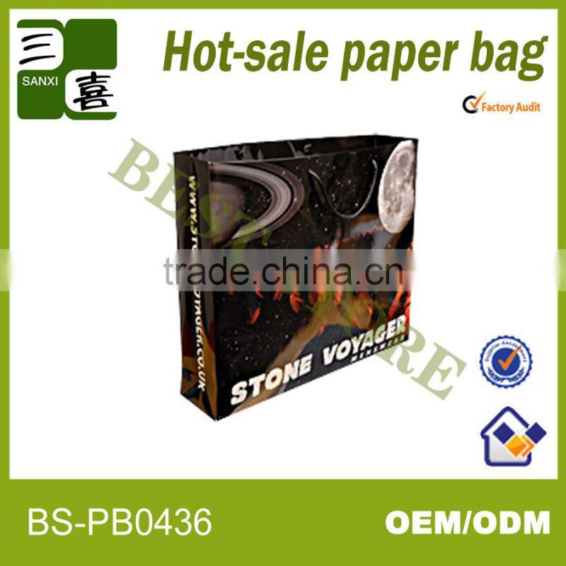 Secure & hot seal paper promotion bag for candy