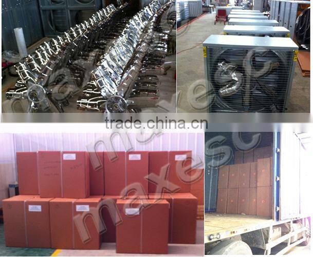 Single exhaust fan multi-span greenhouse exhaust fan new type popular design