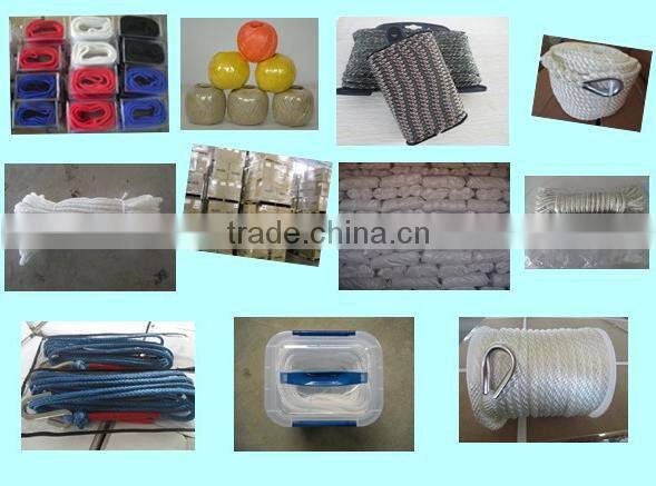ship used mooring rope/12 strand uhmwpe mooring rope