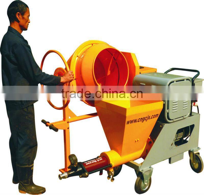 ISO9001:2008 JP40-II wet mortar pump mortar sprayer gun