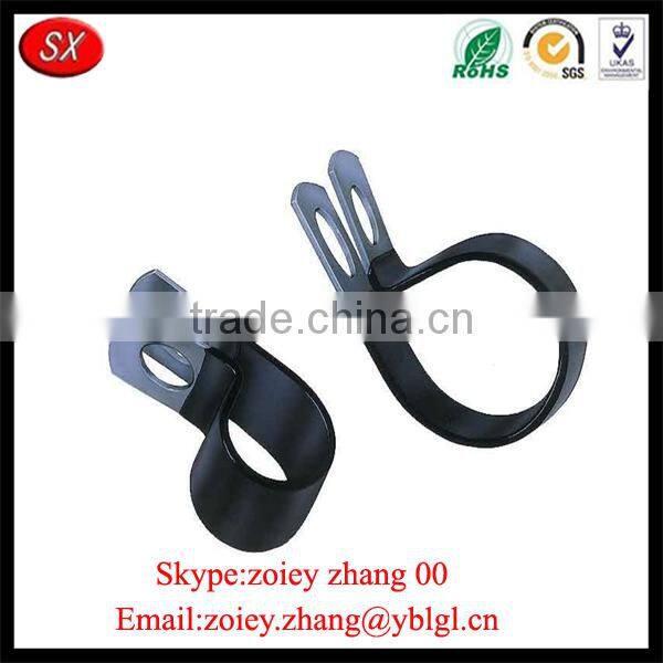 Chinese Manufacture Machined Production Spring Steel Spring Wire Clamps