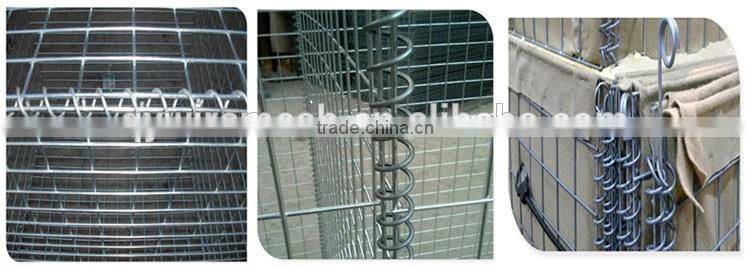 75mm mesh size 4mm diameter welded stone box / galvanized gabion box factory
