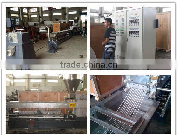 PP/PA+ EPDM parallel plastic granulator machine