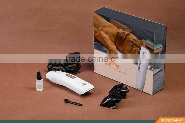 DC Motor Dog Hair Groomer For Pet With Replacement Ceramic Blade Set(SN-1680)