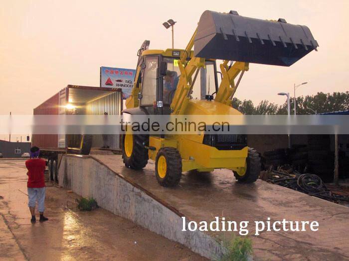 EVERUN factory JCB3CX style backhoe loader ERL25-10C with EURO III engine