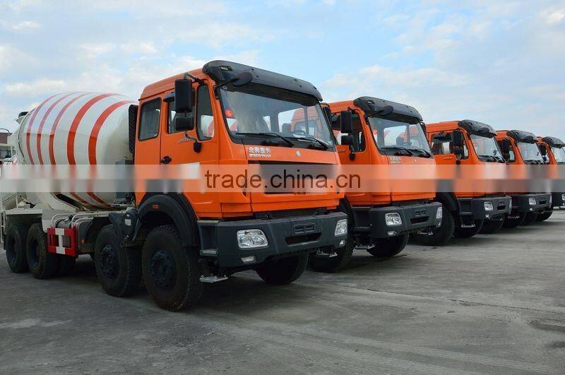12~16cbm NORTHBEN concrete mixing carrier with high quality and good price