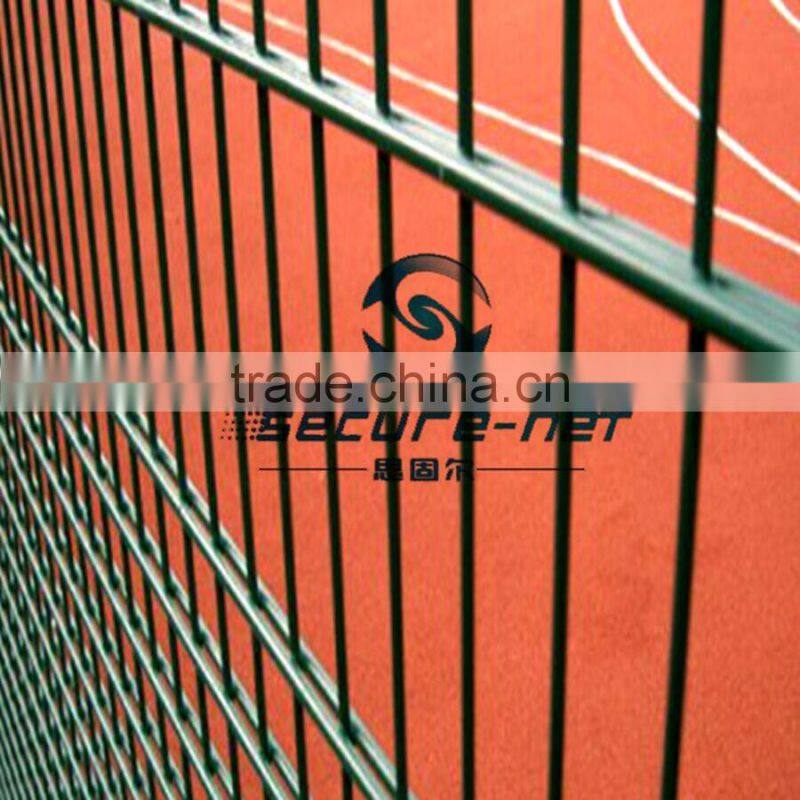 868mm double wire mesh fence 2 horizontal wire steel wire mesh ISO,CE QUALITY CERTIFICATE