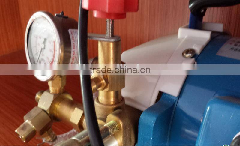 WEIYE 60 bar electric pipe test pump DSY-60 with high flow 3.0L/m for pipeline