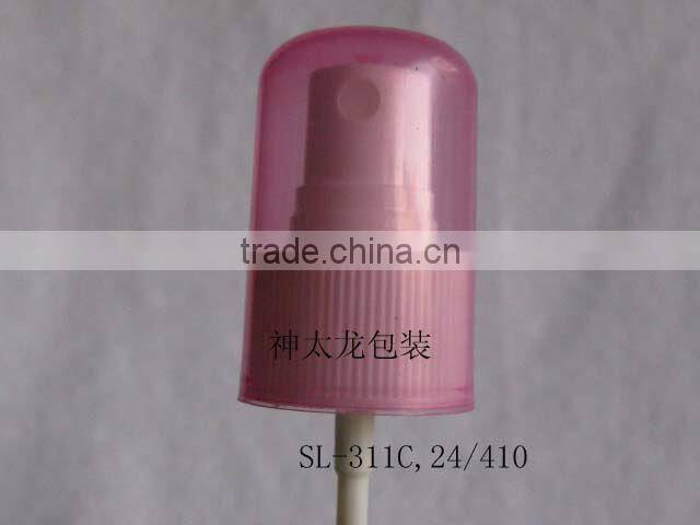 Plastic colorful cool mist sprayer 18/410