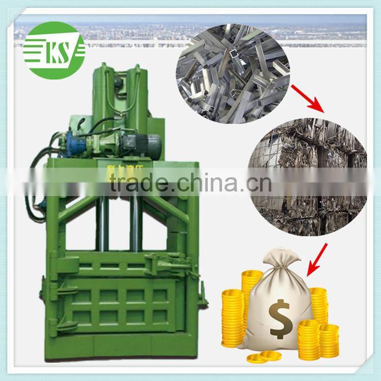 YJ-300 Vertical Iron Scrap Copper Aluminum Baler for Sale