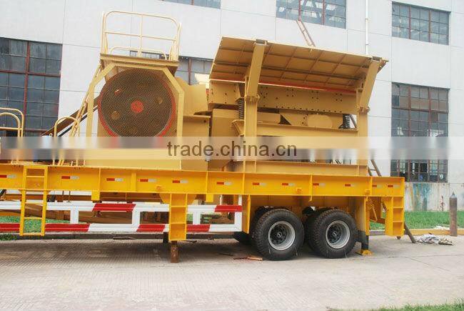 2015 Hot sale YG938E69 Coarse Broken Mobile Crushing Plant