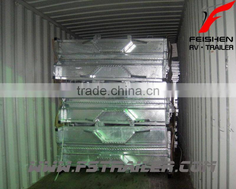 Professional manufactural fully welded Cage Trailer with Ramp (8x5'/ADR/Hot dip Gal) 2016