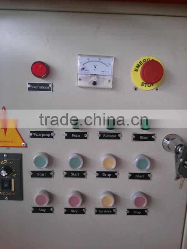 China Low cost lightweight foam concrete machine for brick