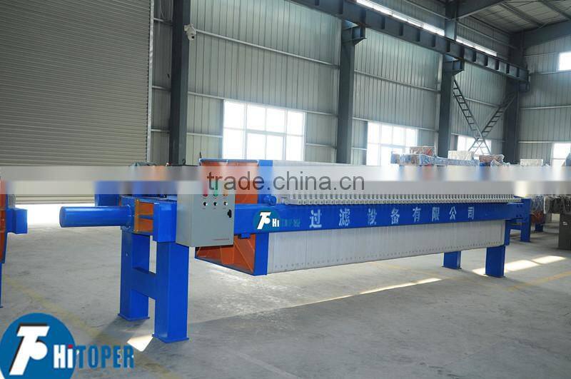 PP round ceramic industry slurry use plate presses