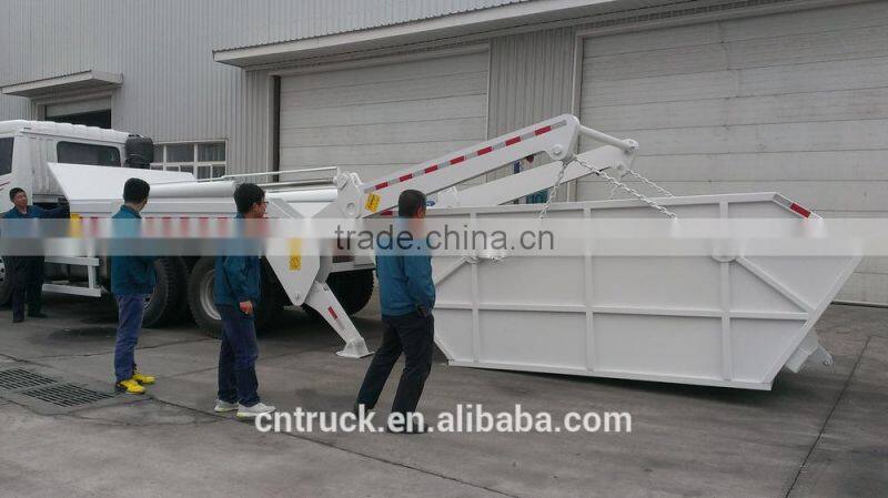 refuse collector swept-body garbage truck