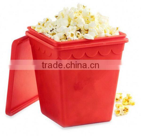 Food Grade Heat Resistant Silicone Pop Corn Maker,Popcorn Popper