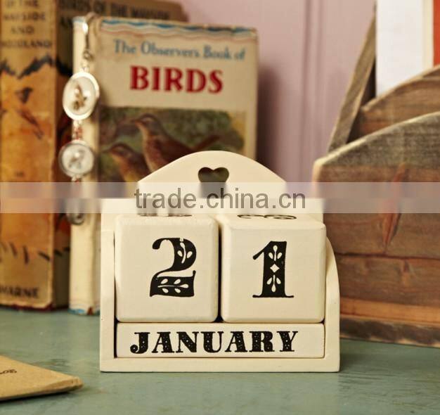 MDF Calendar for Home Decoration Wooden Printing Calendar