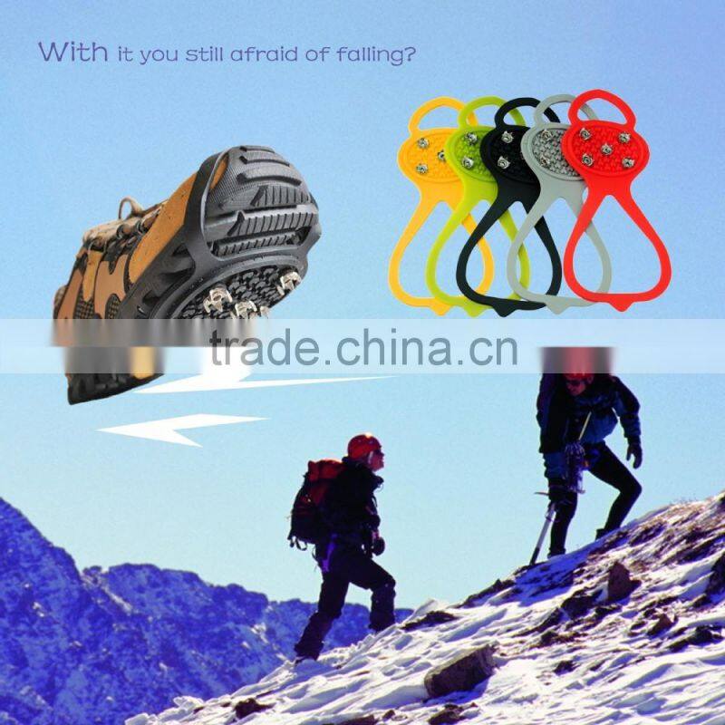 factory price rubber anti-slip shoes ice slip resistant sole,silicone non-slip shoes