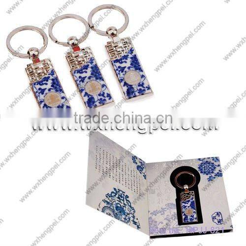blue and white porcelains key holder