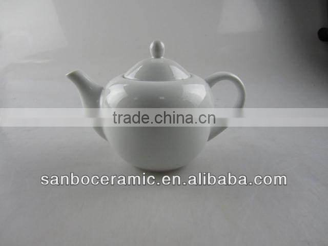 2014 New Glazed Solid Color Ceramic Teapots, Water Pots, Coffee pots with Lid
