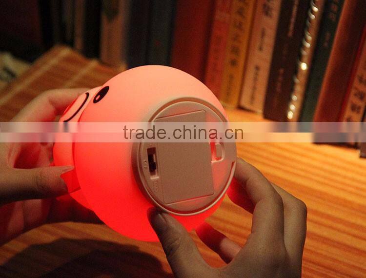 Summer new arrival led manual night light creative rechargeable lamp