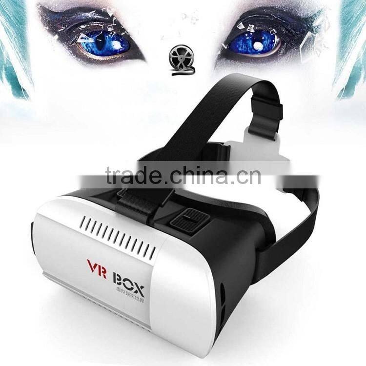Cheap Vr Box V2 3 D Vr Glasses Mobiles 3 D Glasses Print Logo Oem With Bluetooth Gamepad Virtual Reality