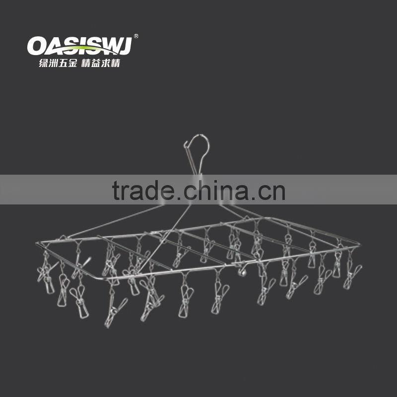 clothes hangers,multifunctional hangers,dry hangers 28sets of clips YZ2143S