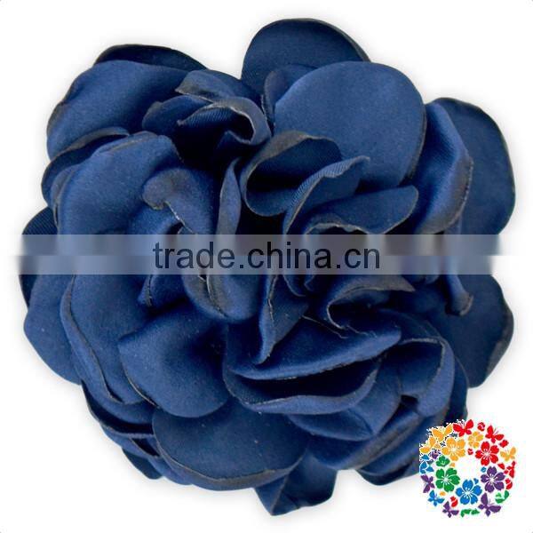 handmade posh big fabric flowers for dresses,hair headband