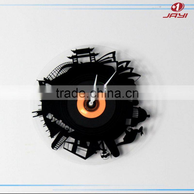 Factory supply clock themes retro wall clock