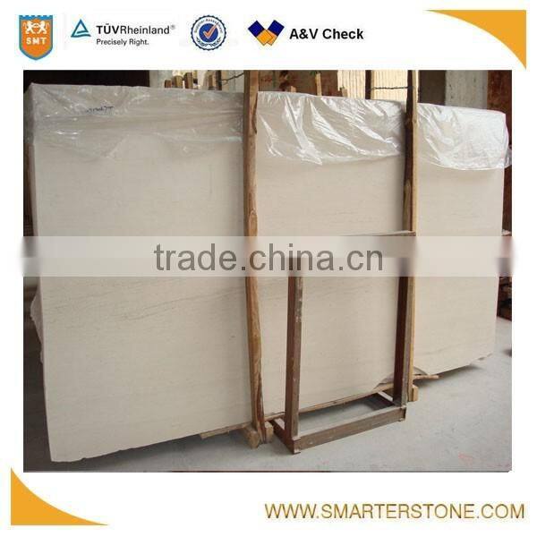 Brown limestone tiles for wall cladding