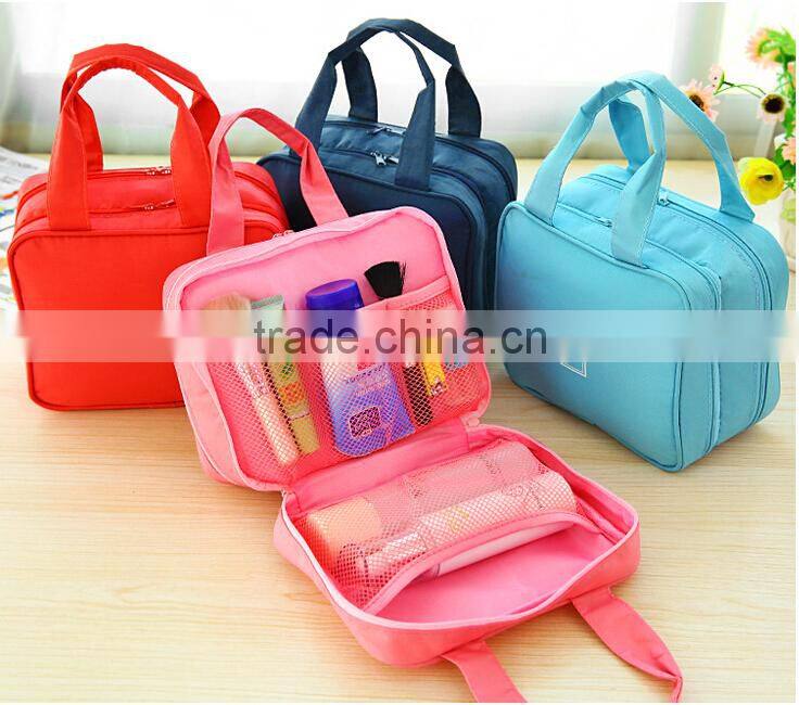 nylon waterproof material Customized cosmetic Wash Bag