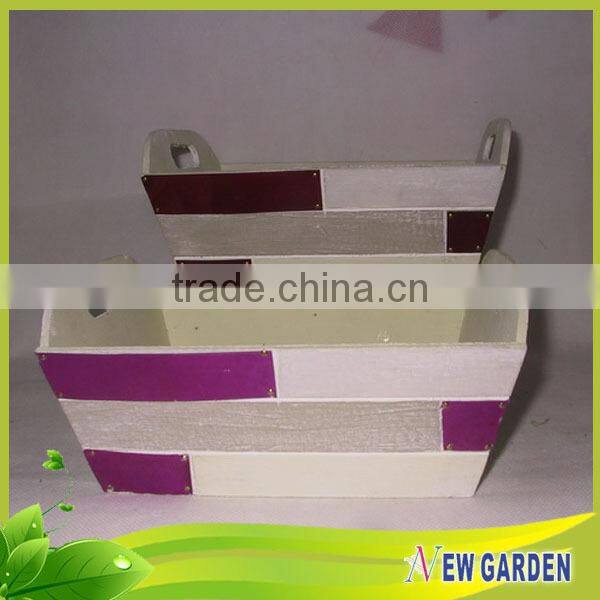 High grade Farmhouse Durable Decorative Metal Window Box Planters