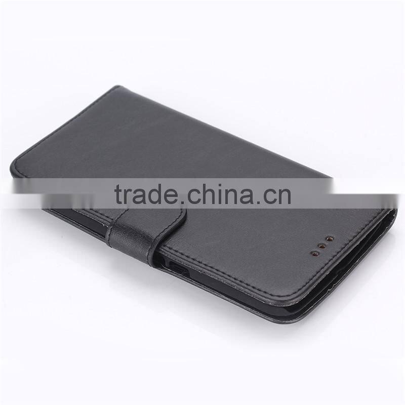 High quality crazy-horse PU card bumper/pocket cell phone case for LG