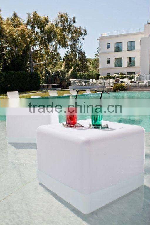 LED cube table/illuminated led cube chair/cube furniture/led furniture YM-LCT606060
