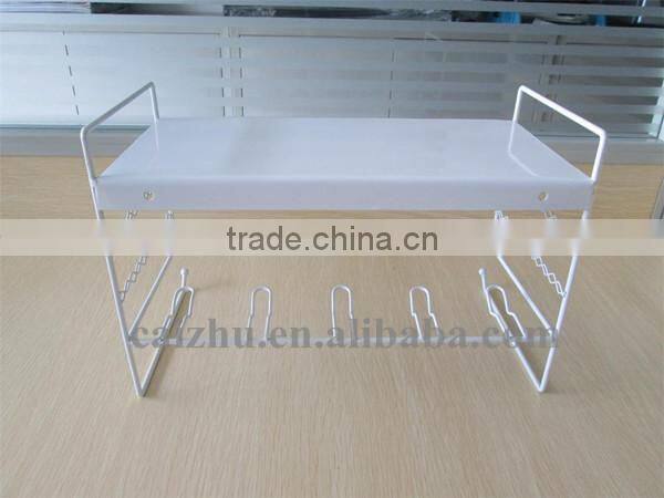 Wire Wall Mount Jewelry Display Shelves