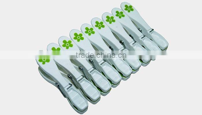 hanging colored TPR soft grip clothes peg and craft clothes drying plastic clip