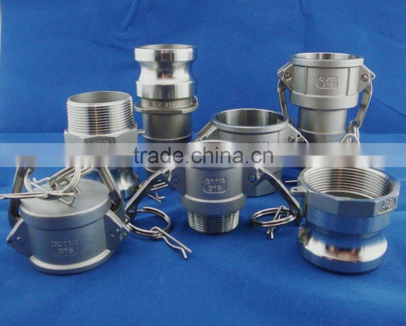 camlock stainless steel quick coupling hose quick fitting coupling